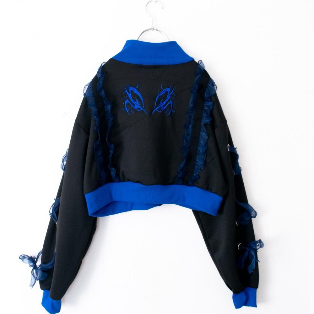 ASDEC VI:BLU CALL ジャンク？ ACDC RAG メンダコジャケット | BLACK BLUE - NOISEANDKISSES