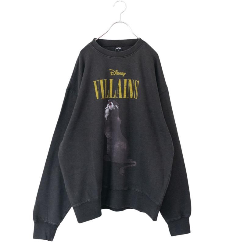 予約販売 ヴィランズVILLANS ロンT ビンテージマレフィセント トップス