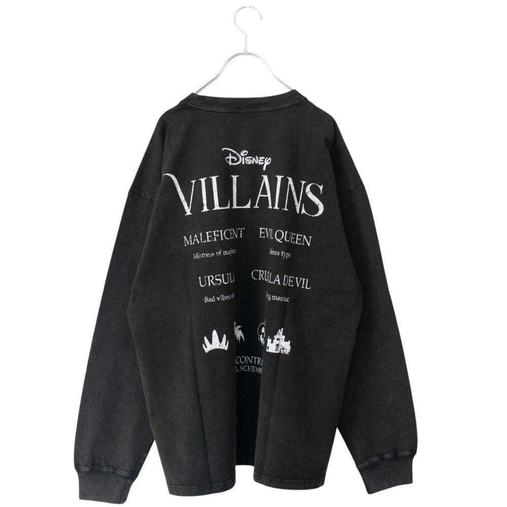 ディズニーヴィランズ 長袖Tシャツ Disney Villains XL