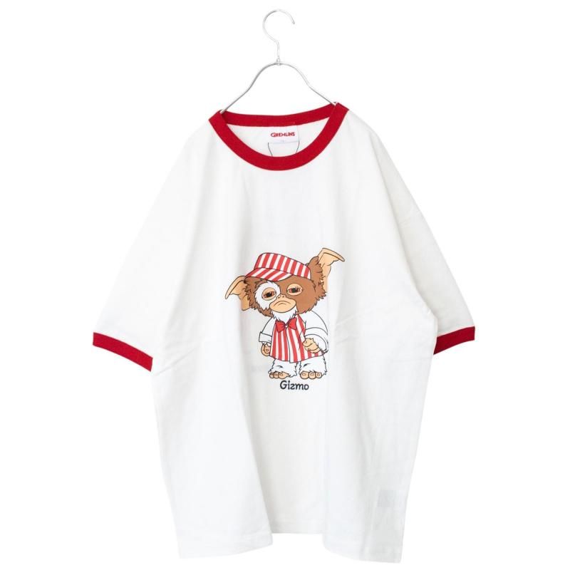 チェリー さくらんぼ リンガー チビTシャツ WHITE［1000円均一