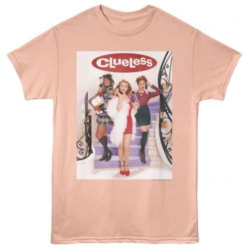 American Classics US͢ T Clueless 롼쥹 Staircase Poster W Logo Peach CLU521