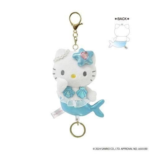 キティ　カップ入り　ボールチェーン　マスコット　マーメイド ハローキティ ミニぬいぐるみボールチェーン サンリオ