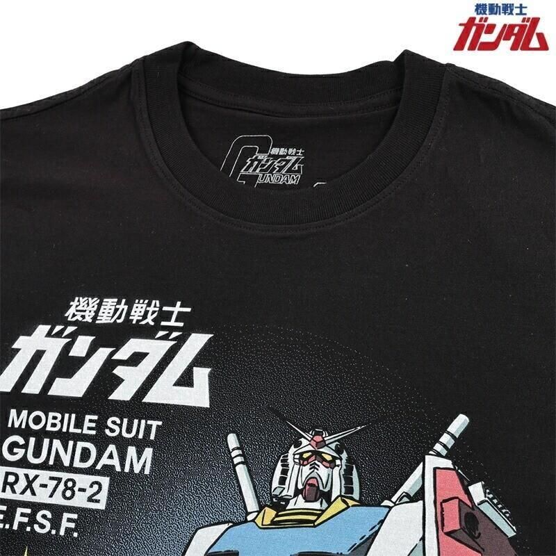 機動戦士ガンダム Tシャツ | RX-78-2 BLACK - NOISEANDKISSES