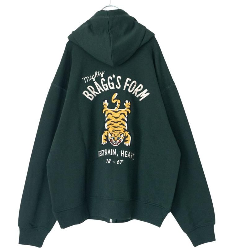 POWER TO THE PEOPLE | TIGER ZIP パーカー - NOISEANDKISSES