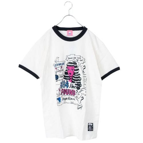 NOIKISU x Gummy 404 NOT FOUND ȾµT SAMPLE RINGER WHITE