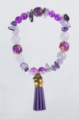 XTS Purple Jellyfish ブレスレット［SALE］500円均一