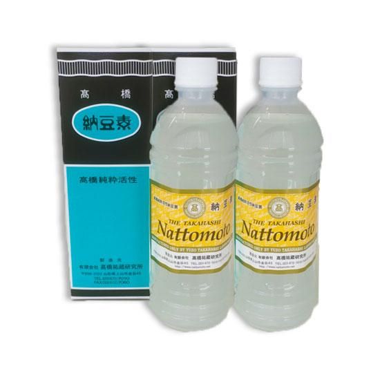 宅急便専用】液体納豆素500ml × 2本 入り｜nd4-21本ご購入より1
