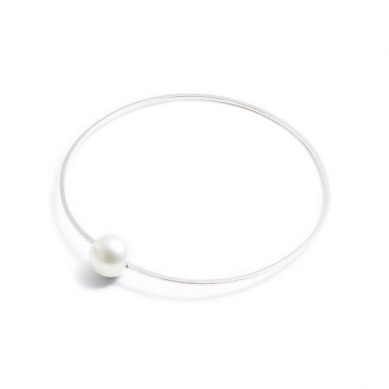 anorexia bracelet / medium pearl 【white】