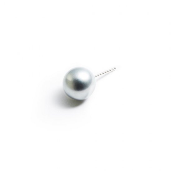 spinster pierced earring / medium pearl 【silver】