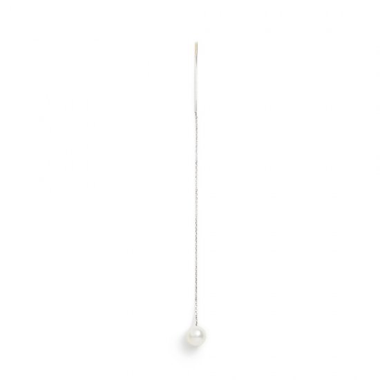regret pierced earring / pearl 【white】