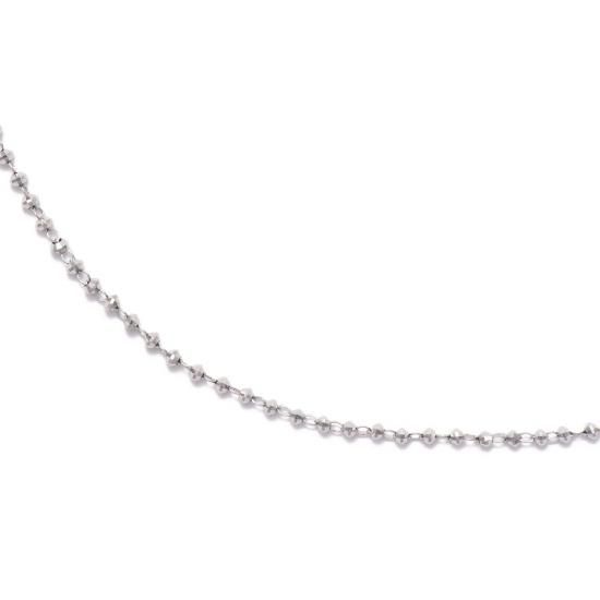 Oeau ／ダイヤモンドカットチェーン　ブレスレット Oeau】ダイヤモンドカットチェーンシリーズ | BIJOUX THREEC