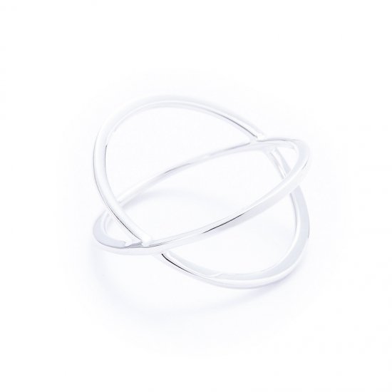 anorexia cross ring / double