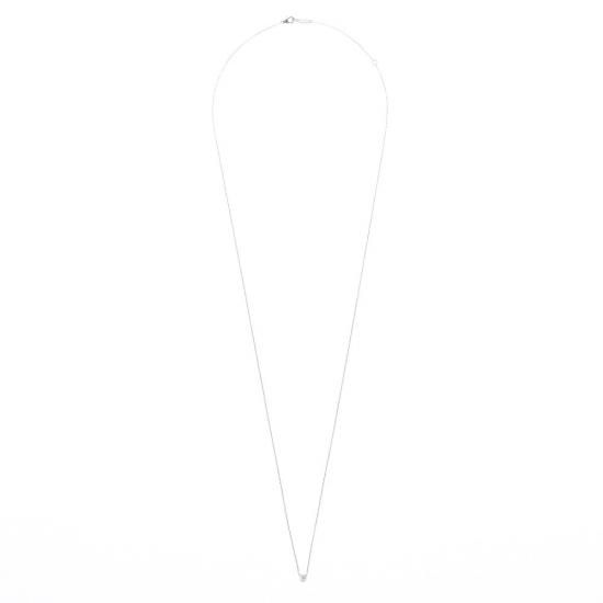 grain diamond / long necklace