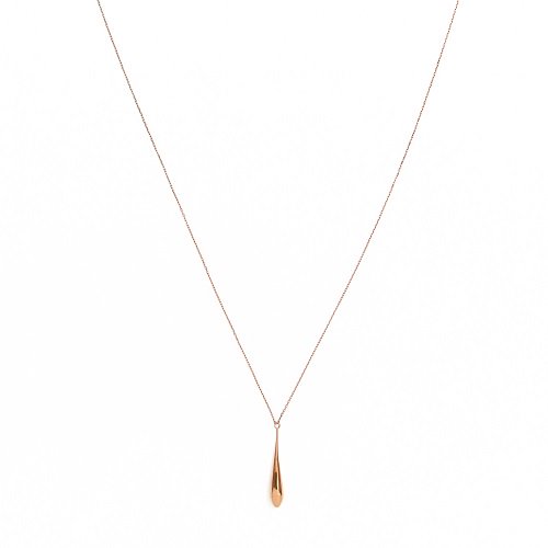 drip long necklace