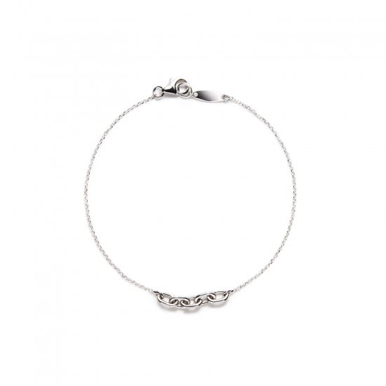 restrain bracelet / small 5 chains