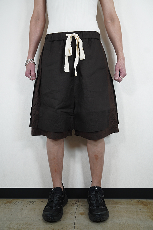 KLASICA（クラシカ） Layerd Wide Shorts VENT-BG 25S-SRP-F50