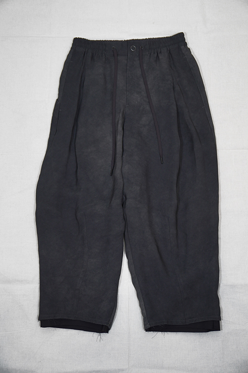 DEVOA（デヴォア） PTI -SVLC Cropped pants High twist viscose