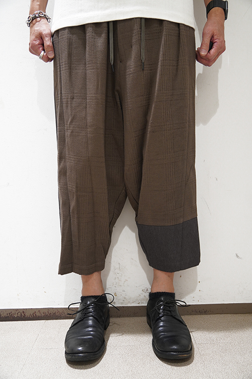 DEVOA（デヴォア） PTK-SWAR Relaxed pants Dobby cotton