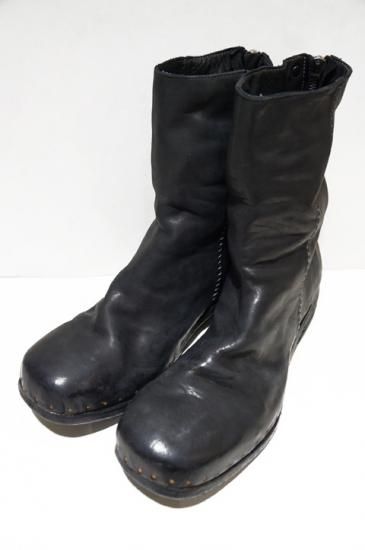 incarnation HORSE LEATHER BACK ZIP PECOS W/NAILS LINED LEATHER