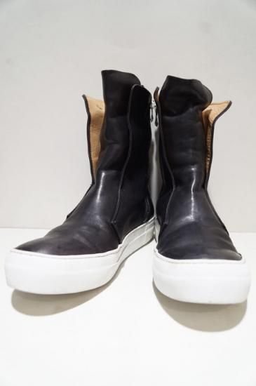 incarnation サイドジップホースレザーブーツ