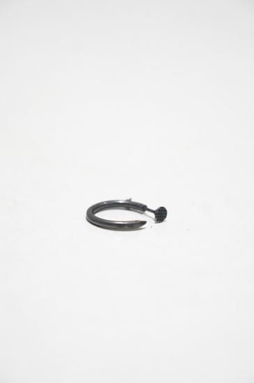GUIDI（グイディ） G-OR13P CIRCLE NAILS EARRING