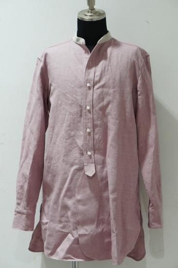 未使用展示品 工房西谷 オフィサーシャツ sus-sous シュス sus-sous（シュス） shirts officers オフィサーシャツ 07-SS01107C