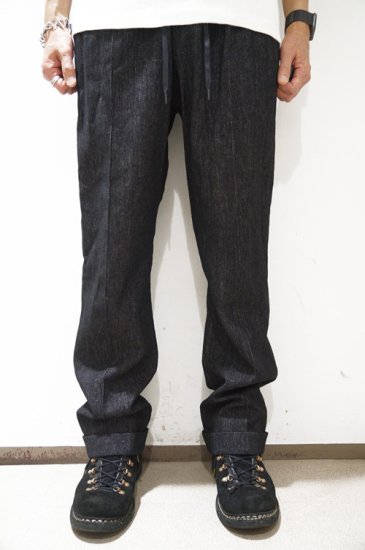 DEVOA（デヴォア） PTN-SHK Skater pants shetland wool linen