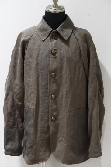 DEVOA Jacket Heavy linen 1 リネンJKK-VPLH DEVOA Jacket Heavy linen 1 リネンJKK-VPLH デヴォア DEVOA Jacket