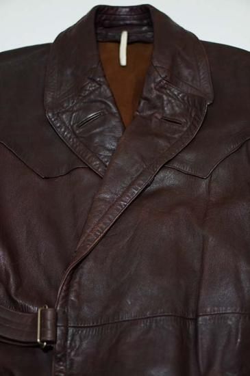 定価16万　工房西谷　ピケ素材　モーターサイクルコート 工房のもの（コウボウのモノ） Vintage Remake Motocycle Coat