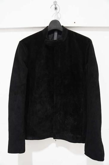 良品STRUMストラム定価19万スエードホースハイドシングルライダースJUDE黒 STRUM（ストラム） スエードホースハイドシングルライダース JUDE