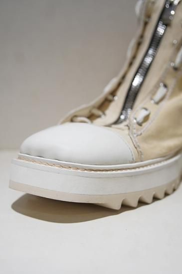 孤舟 incarnation（インカーネーション） HORSE LEATHER SNEAKER ZIP