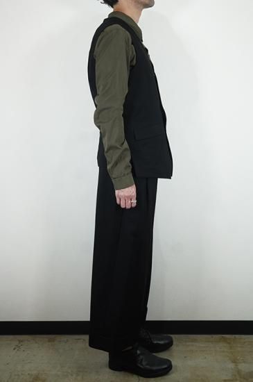 DEVOA(デヴォア) VTK-NYGN Vest wool gabardine ベスト ウール DEVOA(デヴォア) VTK-NYGN Vest wool gabardine ベスト ウール