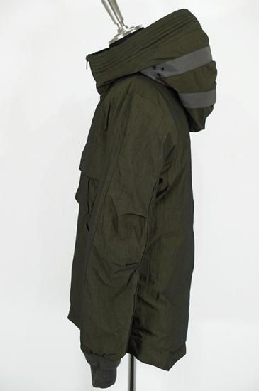 【躑躅】　DEVOA ダウンジャケット DEVOA（デヴォア） DKJ-SCNF Down Jacket Shrink cotton nylon