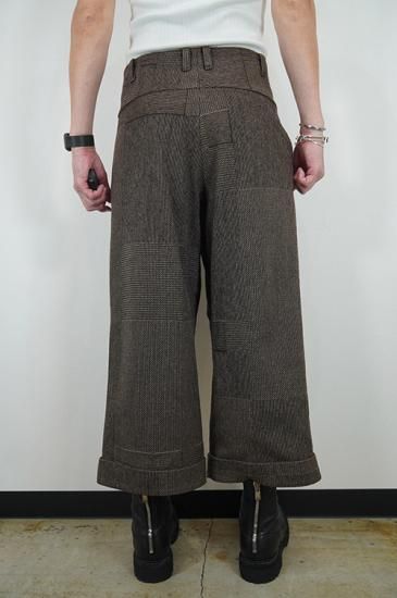 DEVOA(デヴォア) PTI-MBMH Cropped pants wool /silk DEVOA(デヴォア) PTI-MBMH Cropped pants wool /silk