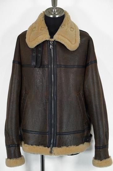 イサムカタヤマ Backlash ターキーヘビーメリノムートンジャケット