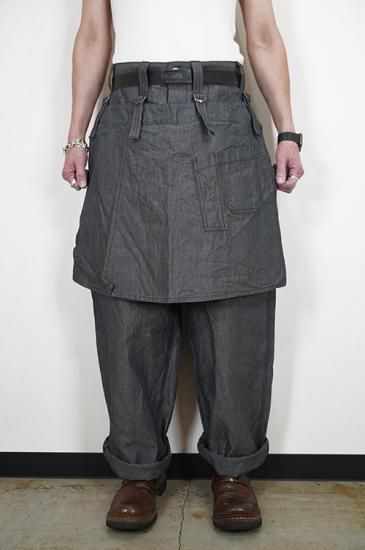 KLASICA(クラシカ) Low Crotch Apron Woker Pants ROCKWELL KLASICA(クラシカ) Low Crotch Apron Woker Pants ROCKWELL