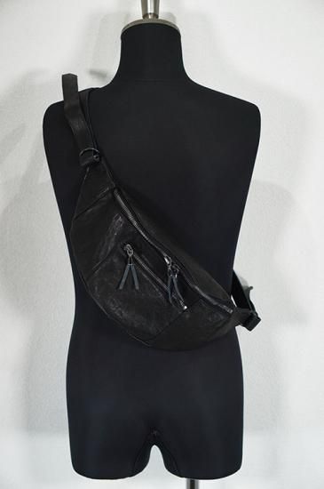 Ｓ*Ｕ様 STRUM フルタンニンピット鞣しシュリンクホースハイドボディバッグ STRUM（ストラム） フルタンニンピット鞣しシュリンクホース