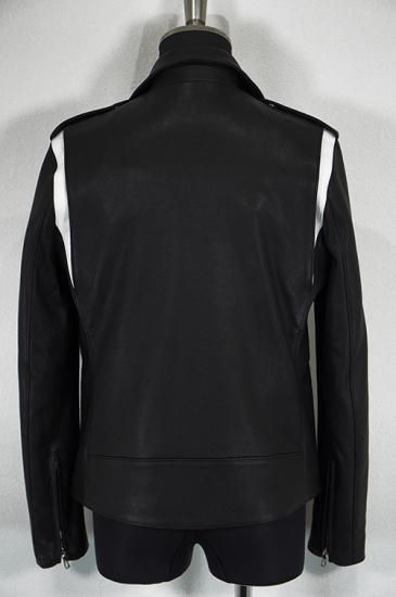 良品STRUMストラム22AW蝦夷鹿BONO白鞣し 黒染めレザー1BジャケットM LINE_ALBUM_221110_5_1200x1200.