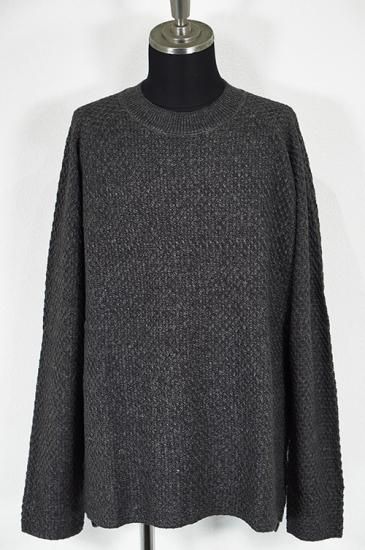 DEVOA（デヴォア） KTS-LWML Knit loose fit cotton / wool
