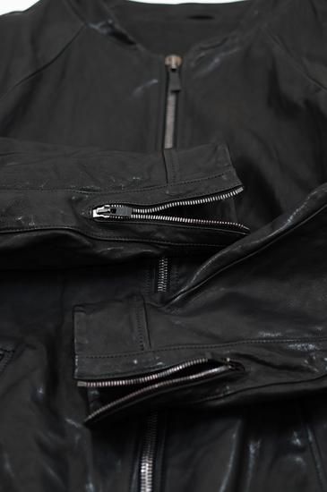 incarnation（インカネーション） CALF SHOULDER LEATHER ZIP