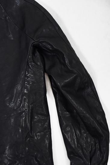 incarnation（インカネーション） CALF SHOULDER LEATHER ZIP FRONT