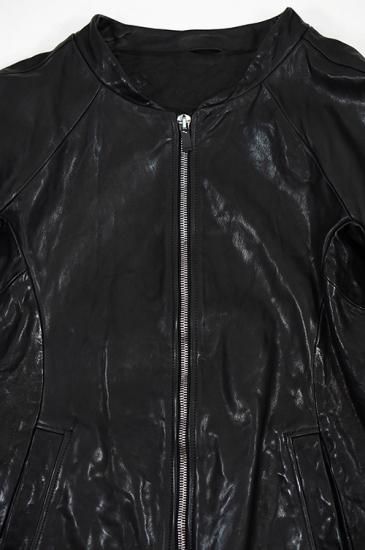 incarnation（インカネーション） CALF SHOULDER LEATHER ZIP FRONT