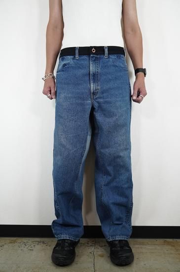 パンツ HARi REMAKE GIANT JEANS CHANGES（チェンジーズ） REMAKE EXCHANGE LINE WIDE DENIM