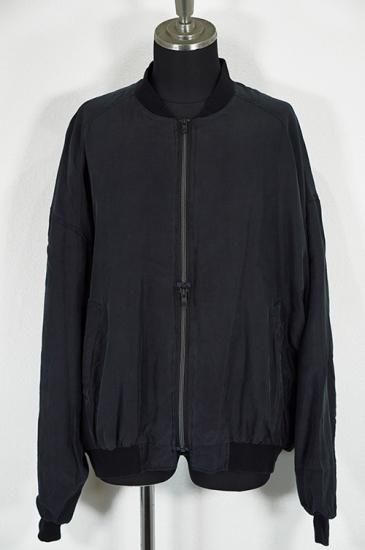 changes チェンジーズ　リメイク　シルクボンバージャケット CHANGES（チェンジーズ） REMAKE DOUBLE ZIPPER SILK JKT リメイク