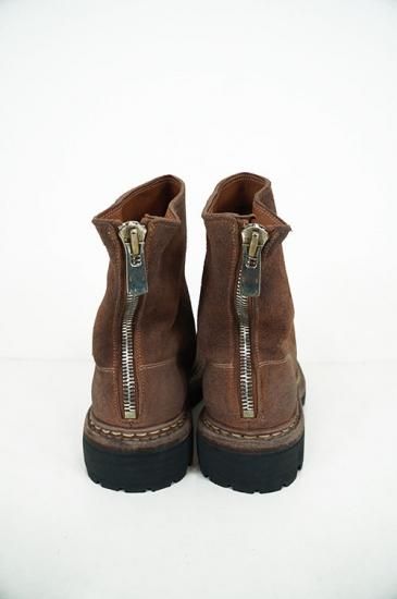 GUIDI（グイディ） 796V_N HORSE FULL GRAIN BACK ZIP BOOT SOLE RUBBER
