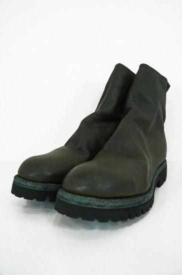GUIDI（グイディ） 796V HORSE FULL GRAIN BACK ZIP BOOT SOLE RUBBER