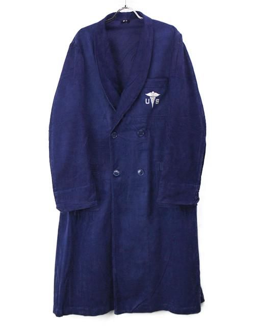 アメリカ古着 猫シェニールローブ 部屋着 バスローブ 羽織り