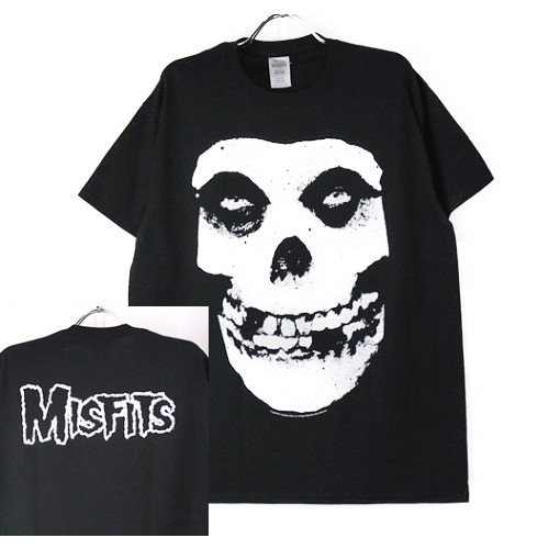 (L) ミスフィッツ　Skull Tシャツ(新品) 【メール便可】
