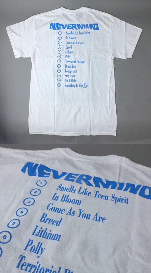 L)ニルヴァーナ NEVERMIND Tシャツ (オフィシャル新品) ネヴァー