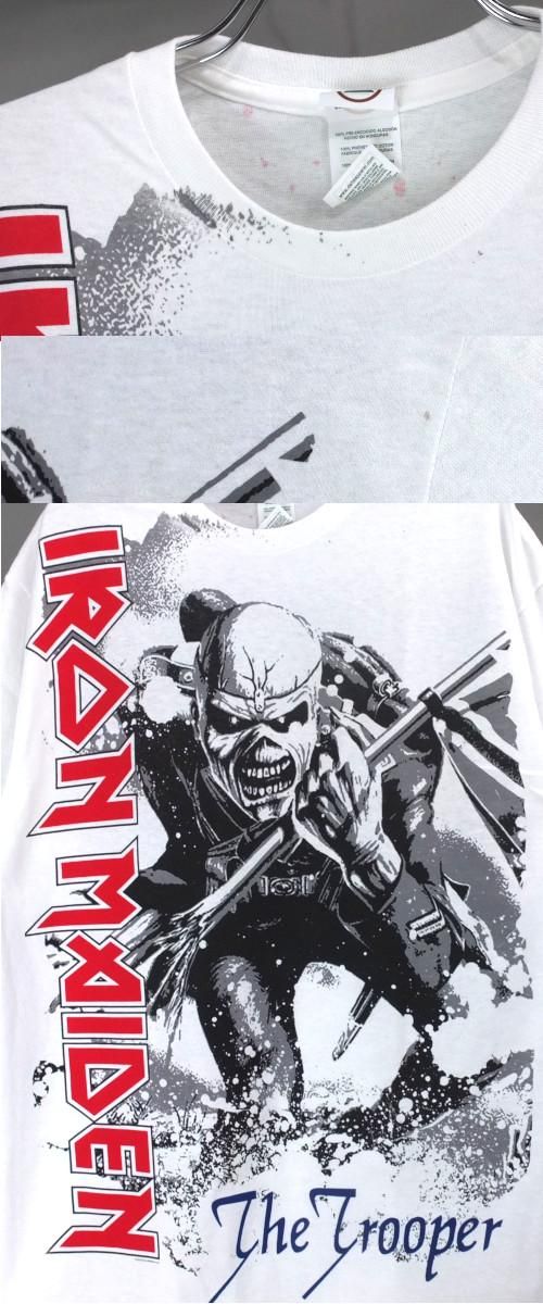 L) アイアンメイデン OVERSIZED TROOPER Tシャツ IRON MAIDEN